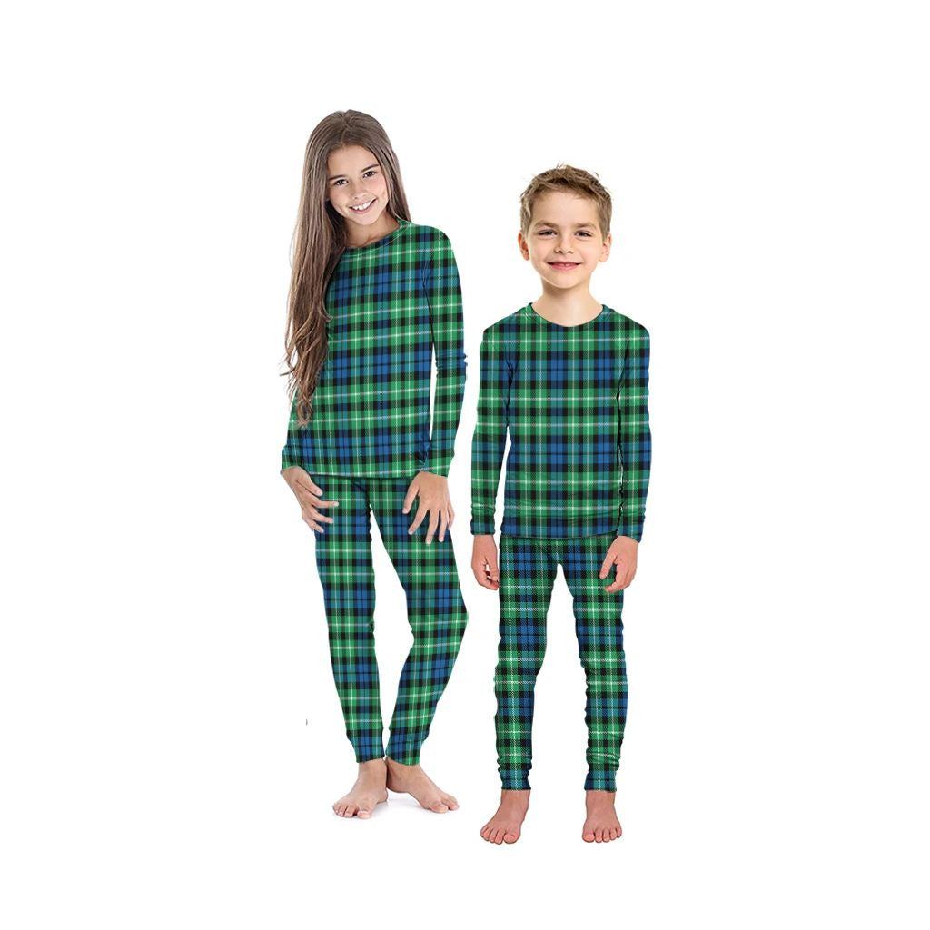 Graham of Montrose Ancient Tartan Plaid Pyjama Family Set