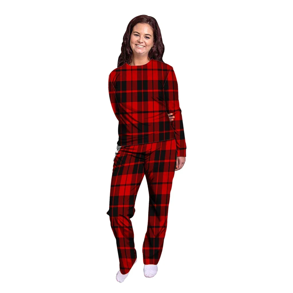 Hog Tartan Plaid Pyjama Family Set