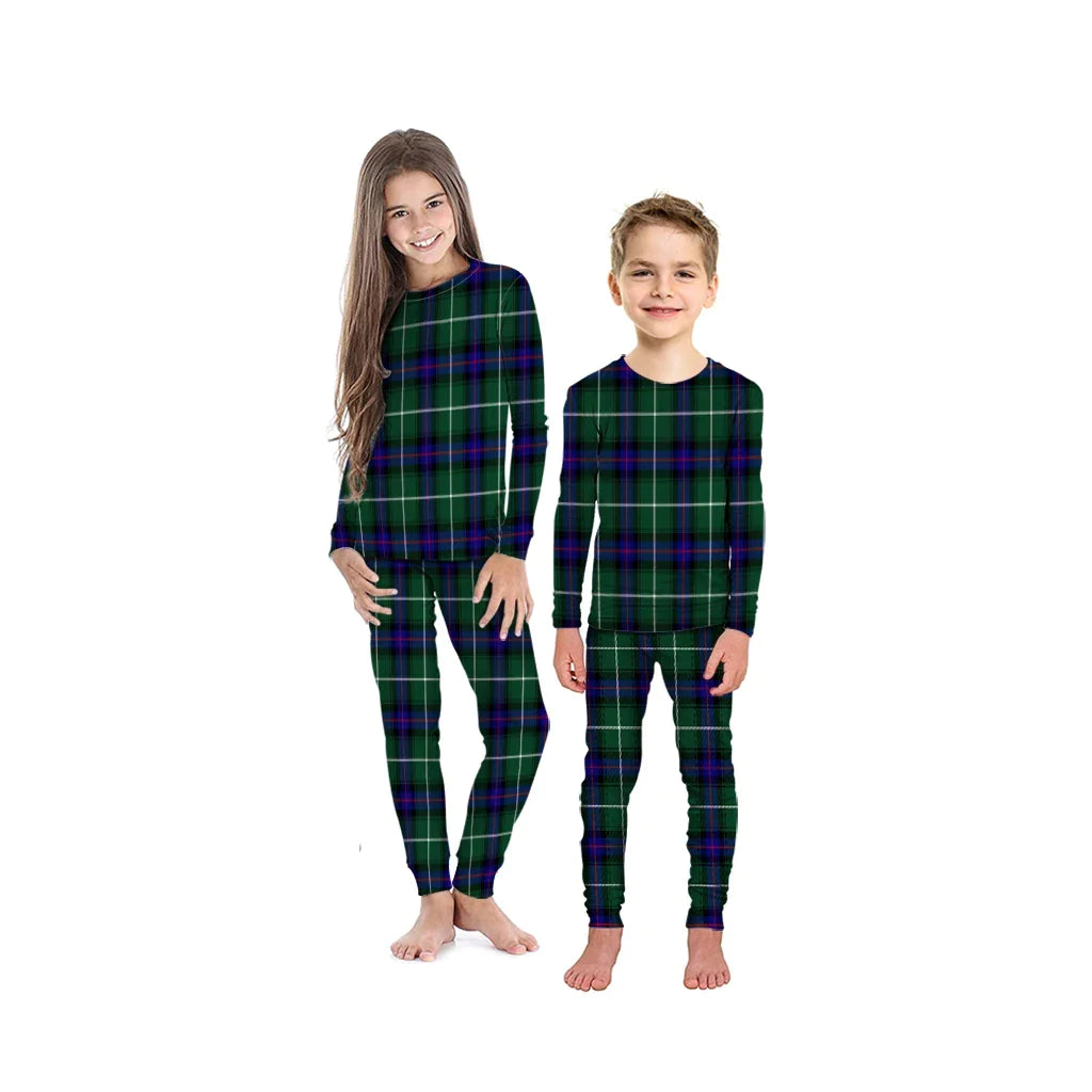 MacDonald of the Isles Hunting Modern Tartan Plaid Pyjama Family Set
