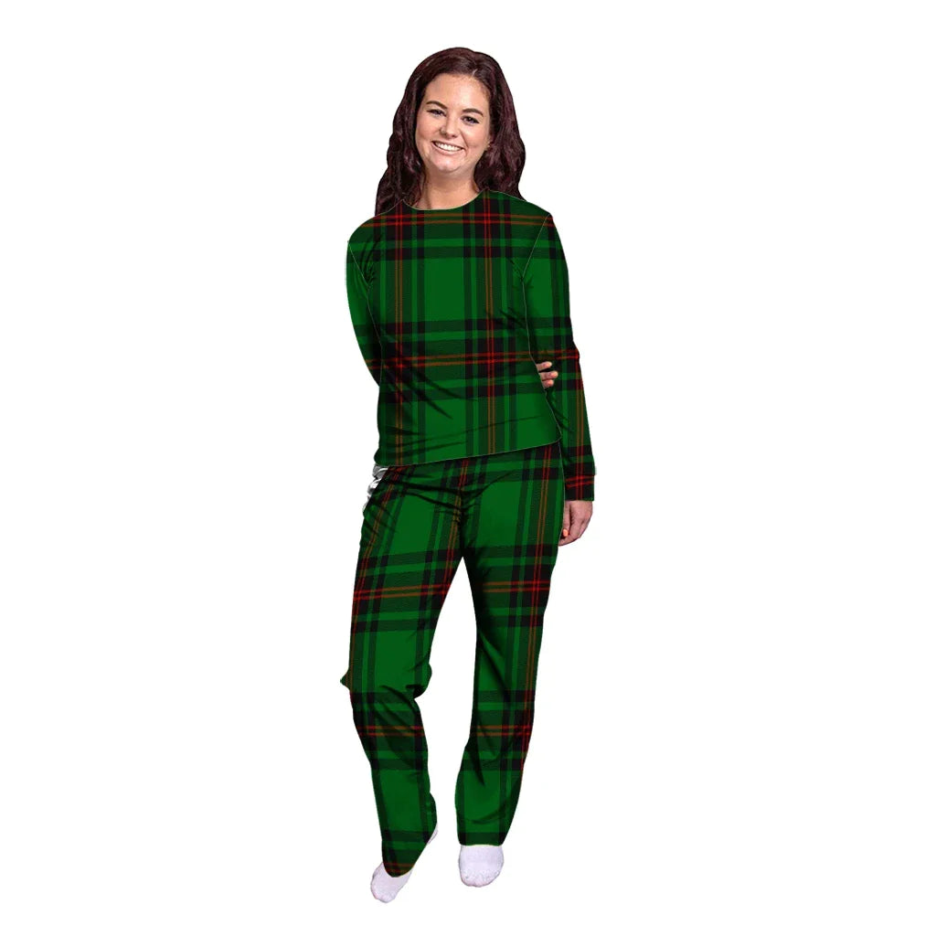 Primrose Tartan Plaid Pyjama Family Set