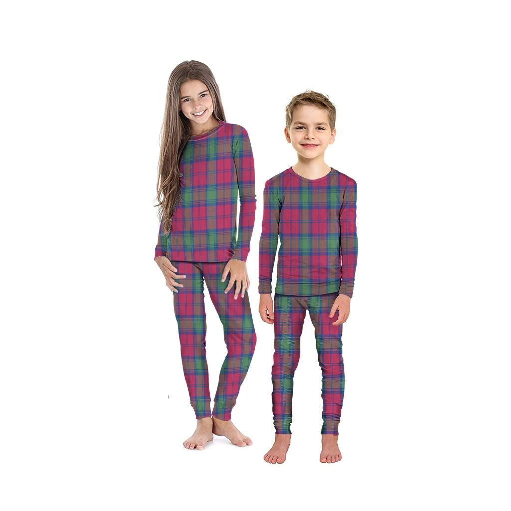 Lindsay Ancient Tartan Plaid Pyjama Family Set