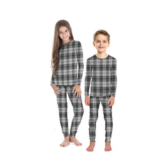 Douglas Grey Modern Tartan Plaid Pyjama Family Set