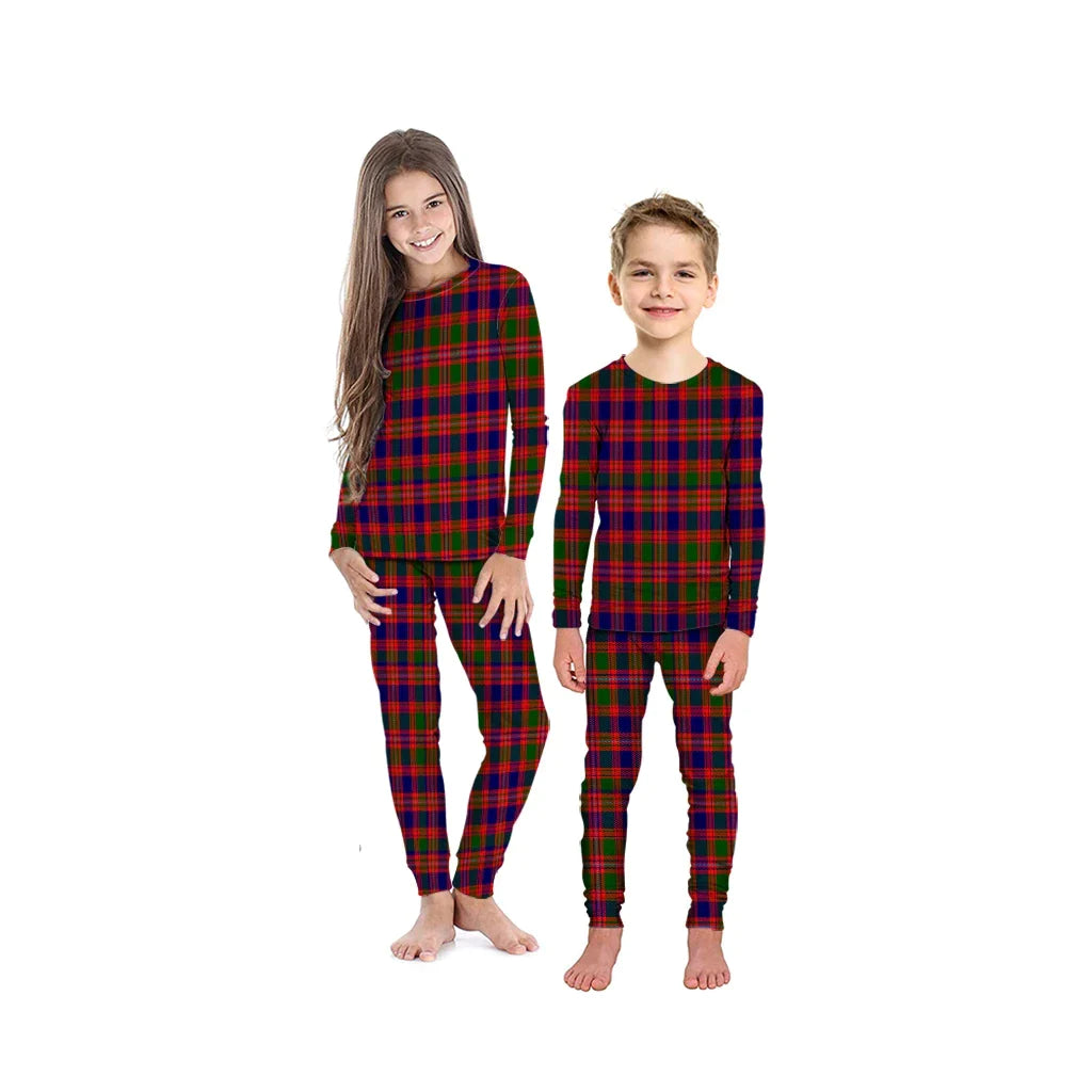 MacIntyre Modern Tartan Plaid Pyjama Family Set