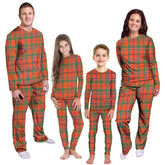 Munro Ancient Tartan Plaid Pyjama Family Set