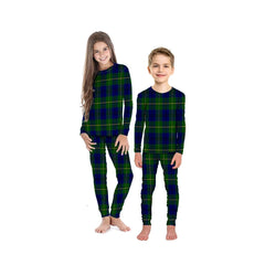 Johnston Modern Tartan Plaid Pyjama Family Set