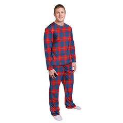 Galloway Red Tartan Plaid Pyjama Family Set