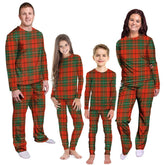 MacAulay Ancient Tartan Plaid Pyjama Family Set