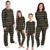 Graham of Menteith Weathered Tartan Plaid Pyjama Family Set