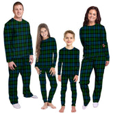 MacKay Modern Tartan Plaid Pyjama Family Set
