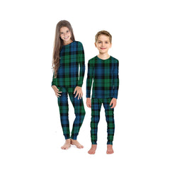 Blackwatch Ancient Tartan Plaid Pyjama Family Set
