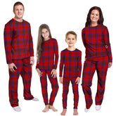 Leslie Modern Tartan Plaid Pyjama Family Set