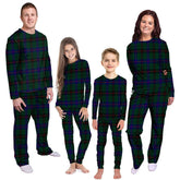 Davidson Modern Tartan Plaid Pyjama Family Set