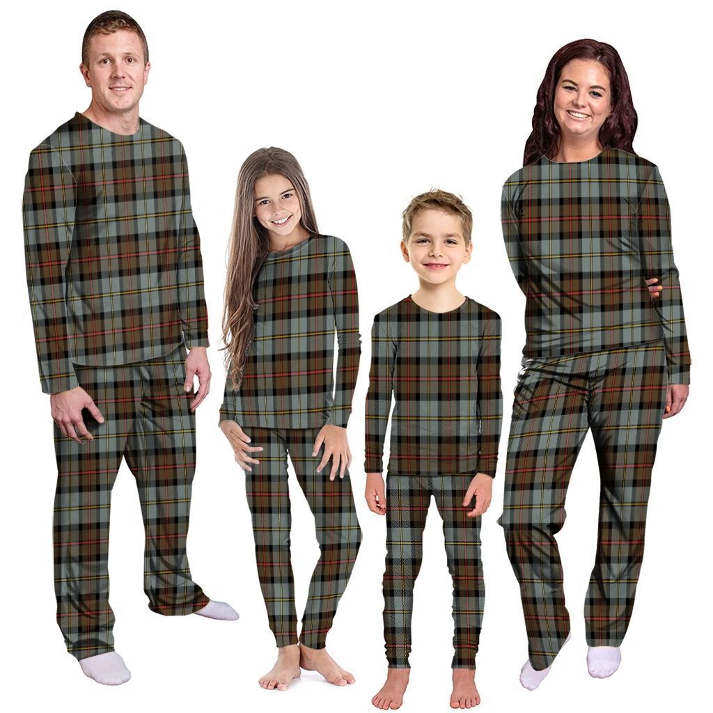 MacLeod of Harris Weathered Tartan Plaid Pyjama Family Set