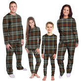 MacLeod of Harris Weathered Tartan Plaid Pyjama Family Set
