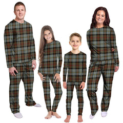 MacLeod of Harris Weathered Tartan Plaid Pyjama Family Set