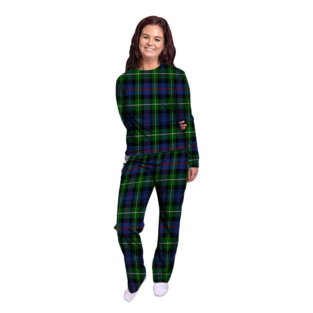 MacKenzie Modern Tartan Plaid Pyjama Family Set