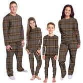 MacIntyre Hunting Weathered Tartan Plaid Pyjama Family Set