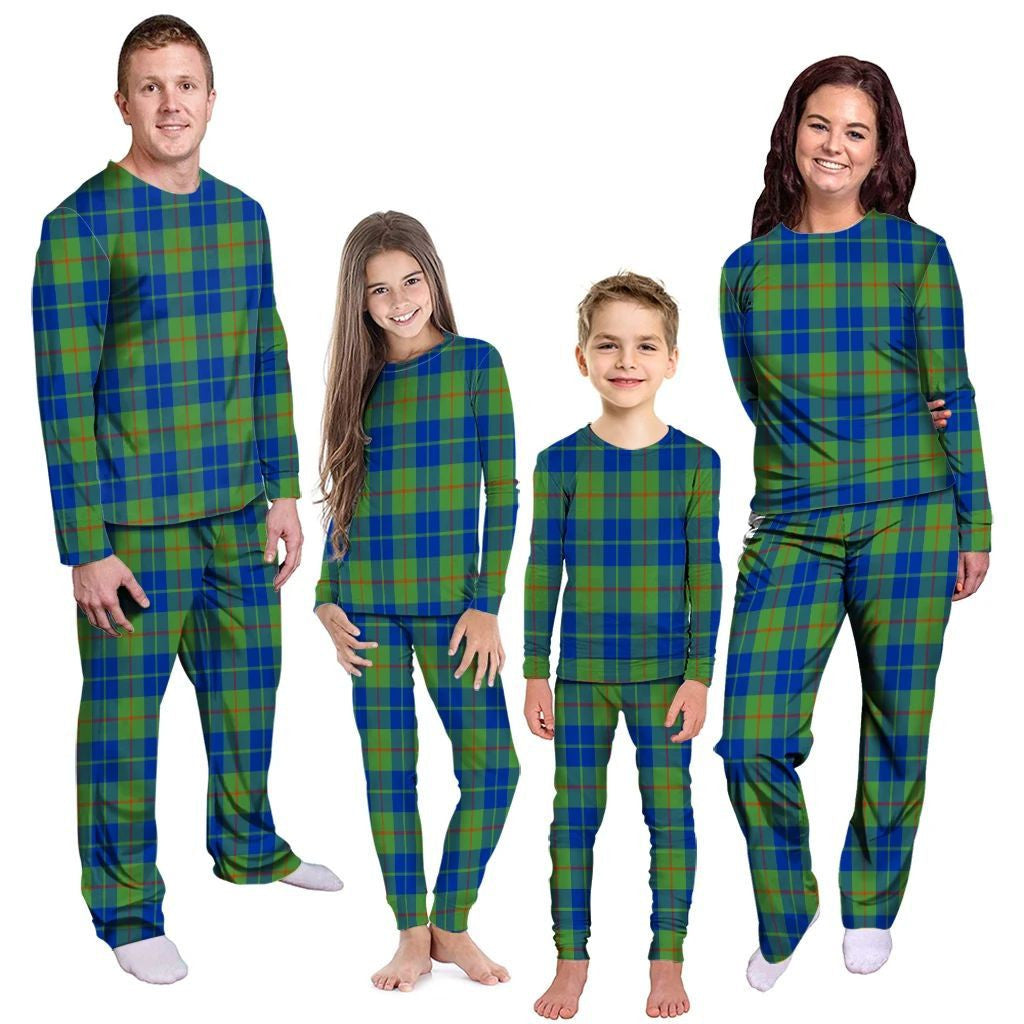 Barclay Hunting Ancient Tartan Plaid Pyjama Family Set