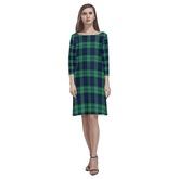 Abercrombie Tartan Round Neck Dress