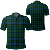 MacKay Modern Tartan Plaid Polo Shirt