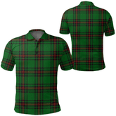 Fife District Tartan Plaid Polo Shirt