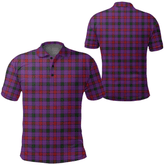 Montgomery Modern Tartan Plaid Polo Shirt