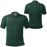 Ross Hunting Modern Tartan Plaid Polo Shirt