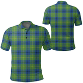 Johnston Ancient Tartan Plaid Polo Shirt