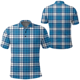 Roberton Tartan Plaid Polo Shirt