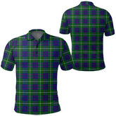MacIntyre Hunting Modern Tartan Plaid Polo Shirt