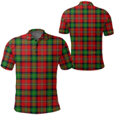 Boyd Modern Tartan Plaid Polo Shirt