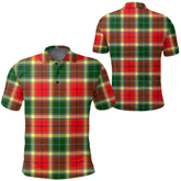 Gibbs Tartan Plaid Polo Shirt