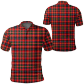 Innes Modern Tartan Plaid Polo Shirt