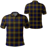 MacLellan Modern Tartan Plaid Polo Shirt