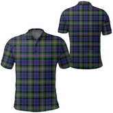 Baird Modern Tartan Plaid Polo Shirt