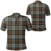 MacLeod of Harris Weathered Tartan Plaid Polo Shirt