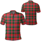 Dalziel Modern Tartan Plaid Polo Shirt
