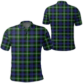 Baillie Modern Tartan Plaid Polo Shirt