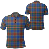 MacBeth Ancient Tartan Plaid Polo Shirt