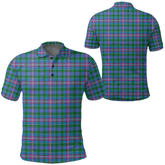 Pitcairn Hunting Tartan Plaid Polo Shirt