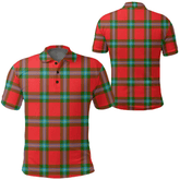 MacLaine of Loch Buie Hunting Ancient Tartan Plaid Polo Shirt