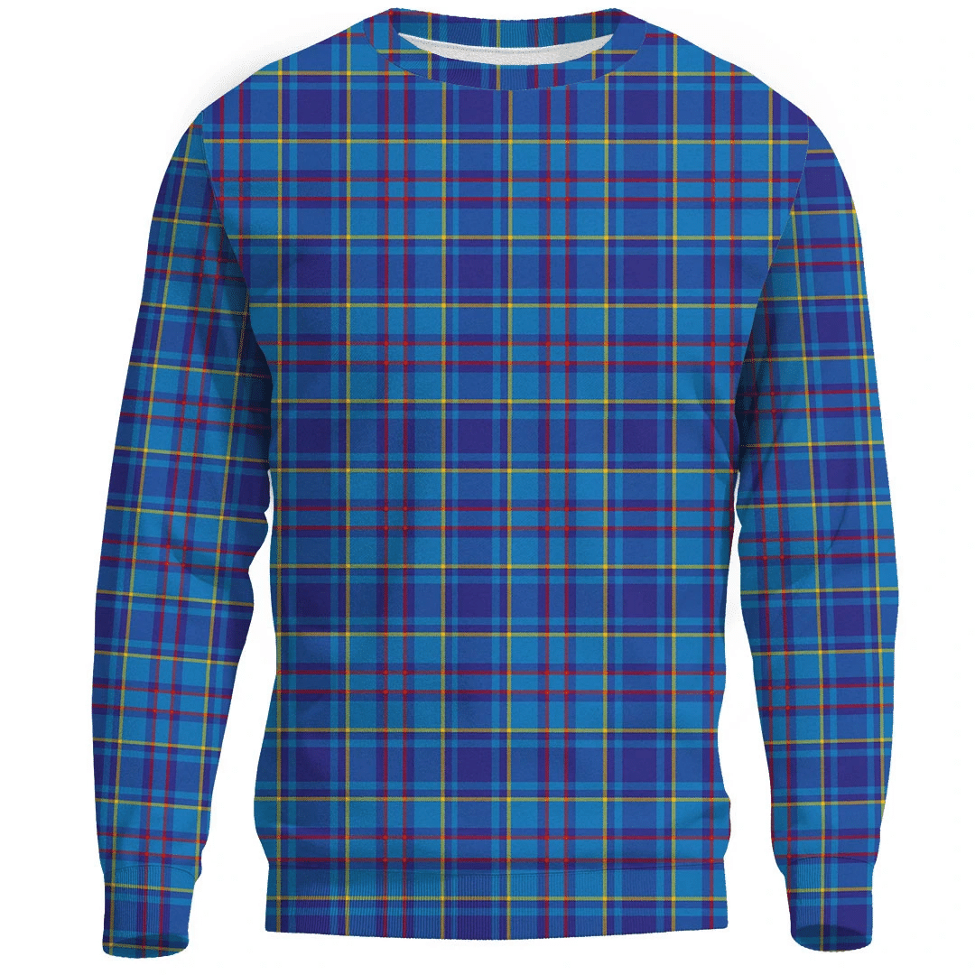 Mercer Modern Tartan Plaid Sweatshirt