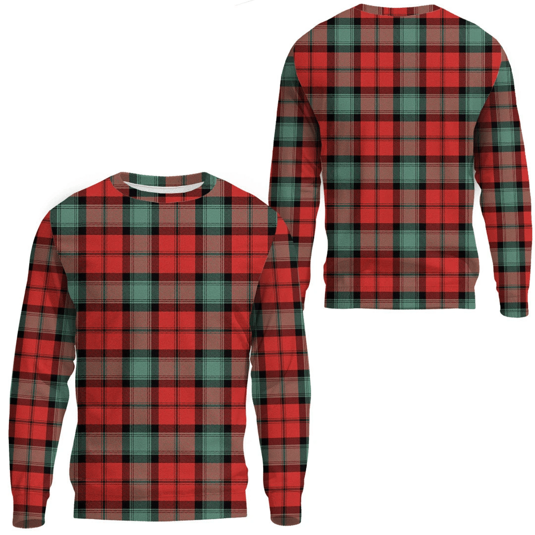 Kerr Ancient Tartan Plaid Sweatshirt