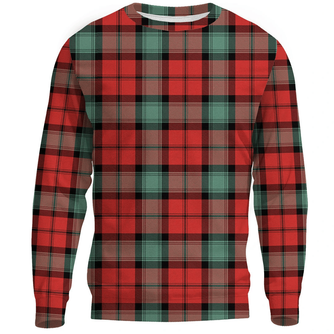Kerr Ancient Tartan Plaid Sweatshirt