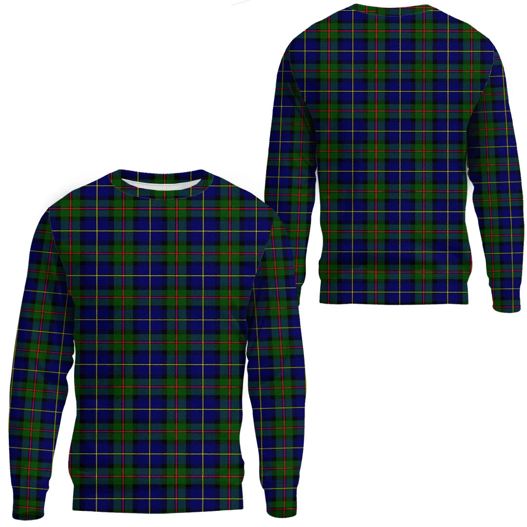 MacLeod of Harris Modern Tartan Plaid Sweatshirt