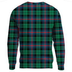 Urquhart Broad Red Ancient Tartan Plaid Sweatshirt