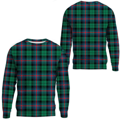 Urquhart Broad Red Ancient Tartan Plaid Sweatshirt
