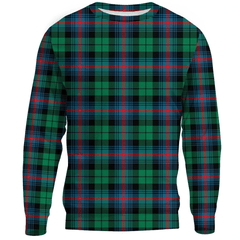 Urquhart Broad Red Ancient Tartan Plaid Sweatshirt