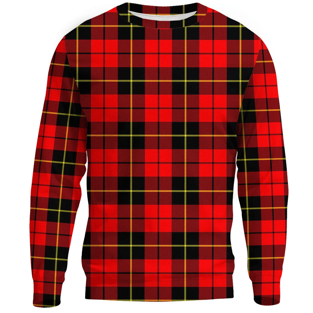 Wallace Hunting - Red Tartan Plaid Sweatshirt