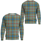 Balfour Blue Tartan Plaid Sweatshirt